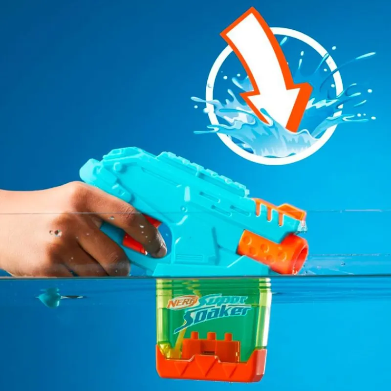 HASBRO Nerf Super Soaker Mini Dunk-Fill- Aire Libre