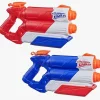 HASBRO Nerf Super Soaker Twin Pack Pistola Agua- Aire Libre