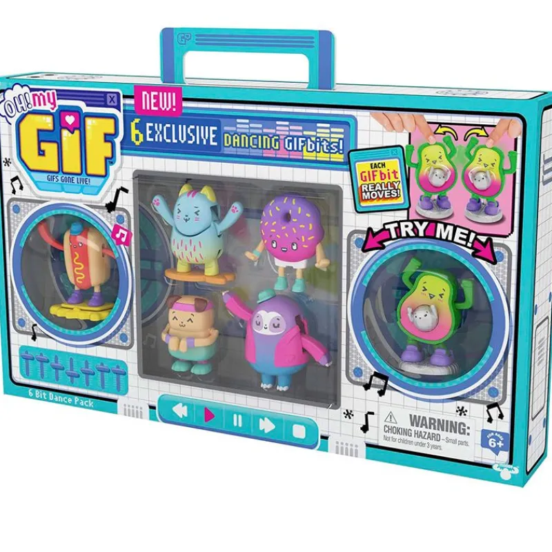 FAMOSA Manualidades|Oh My Gif Pack 6 Figuras Exclusivas