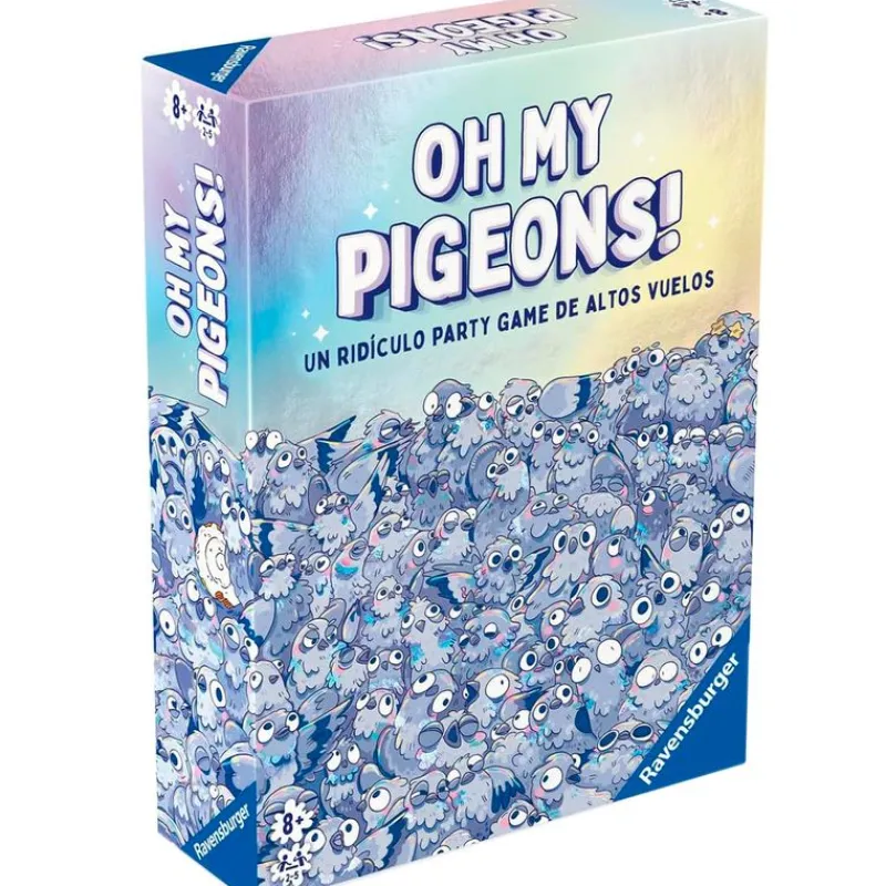 RAVENSBURGER Oh my Pigeons! Juego Cartas- Amigos Y Familia|Juegos De Mesa