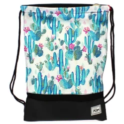 KARACTERMANIA Escolar|Oh My Pop! Mochila de Saco Storm Cactus