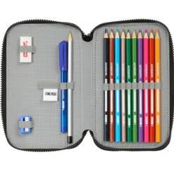 SAFTA Escolar|One Piece Estuche Doble