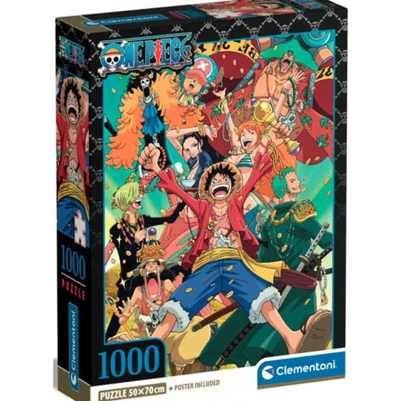 CLEMENTONI Puzzles De 501 A 1000 Piezas|Puzzles Y Construcciones|One Piece Puzzle 1000 Piezas