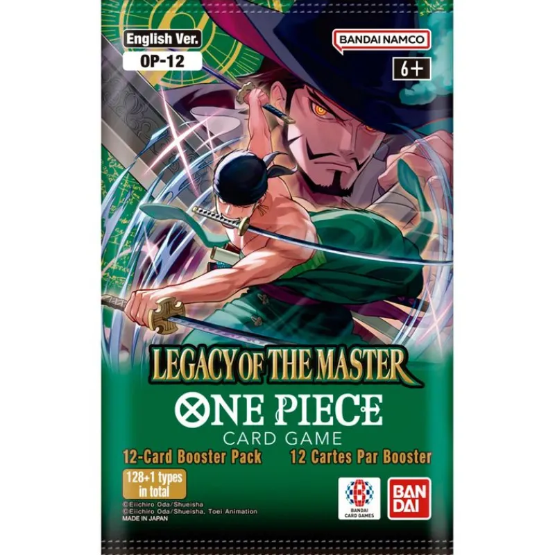 BANDAI Tcg One Piece|Manualidades|One Piece TCG Legacy of the Master Sobre Sorpresa Inglés OP12