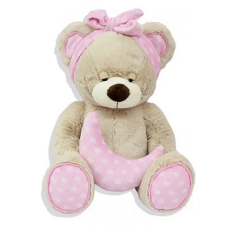 SELECCION DRIM Oso de Peluche Rosa 23cm- Primera Infancia Y Preescolar