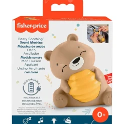 FISHER PRICE Regalos De Nacimiento|Primera Infancia Y Preescolar|Oso Máquina de Sonidos Relajantes