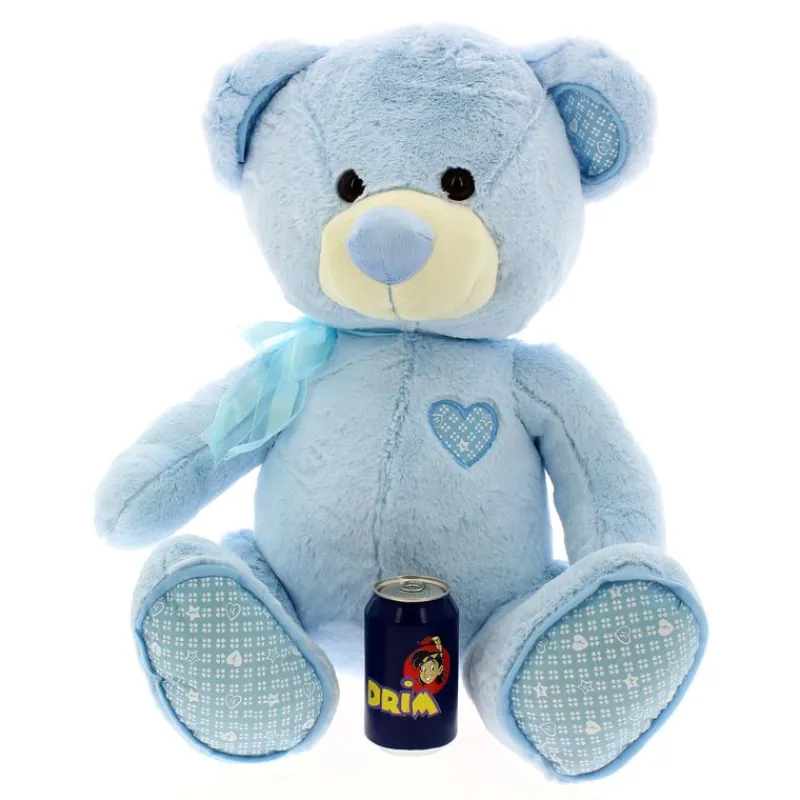 DRIM DISCOUNT Primera Infancia Y Preescolar|Oso Peluche 50 cm Azul
