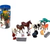 DRIM DISCOUNT Pack 13 Animales de Granja- Figuras Y Figuras De Acción