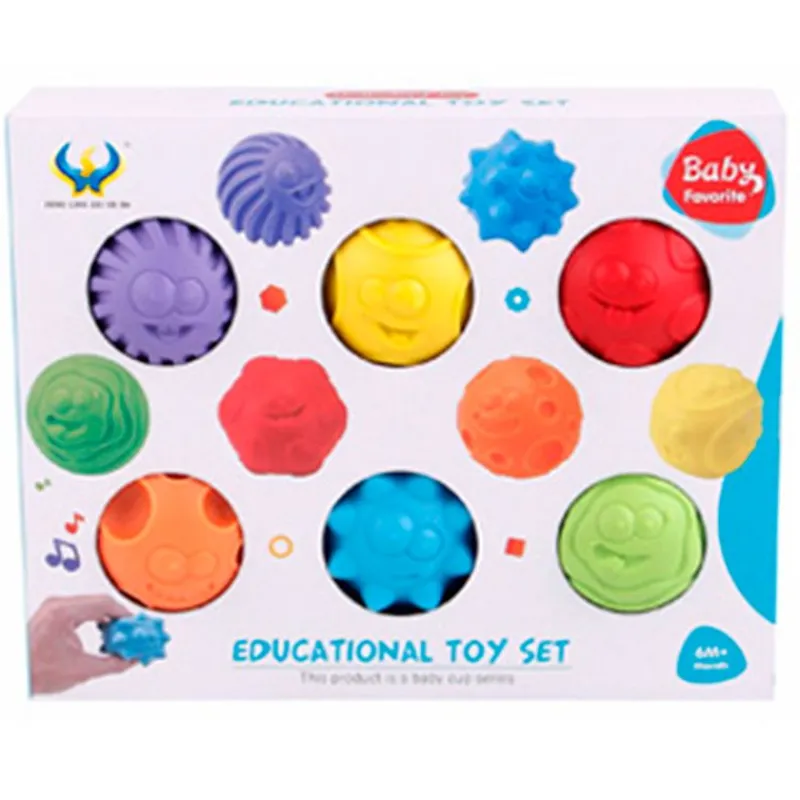 DRIM DISCOUNT Primera Infancia Y Preescolar|Pack 6 Bolas Sensoriales