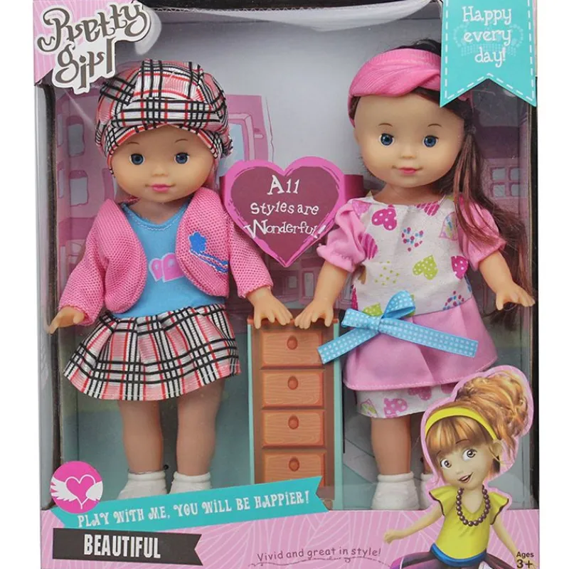 DRIM DISCOUNT Muñecas|Pack 2 Muñecas