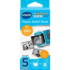 VTECH Electrónicos|Pack 5 Rollos Recambio Cámara Kidizoom Print Cam