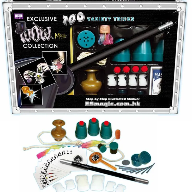 DRIM DISCOUNT Juegos De Mesa|Pack 100 Trucos Magia