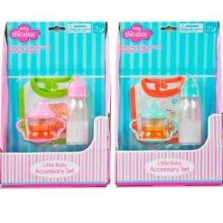 DRIM DISCOUNT Pack Babero con Accesorios Surtido- Muñecas