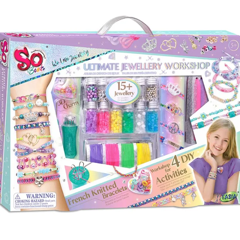 DRIM DISCOUNT Pack Bisutería Botecitos- Manualidades