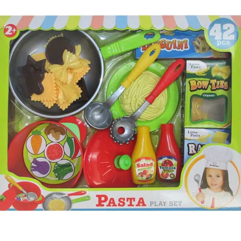 DRIM DISCOUNT Juegos Y Juguetes De Imitación|Pack Comida Infantil Pasta