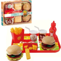 DRIM DISCOUNT Pack Comida Rápida Infantil- Juegos Y Juguetes De Imitación
