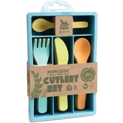 DRIM DISCOUNT Pack Cubiertos Infantiles Ecológicos- Juegos Y Juguetes De Imitación