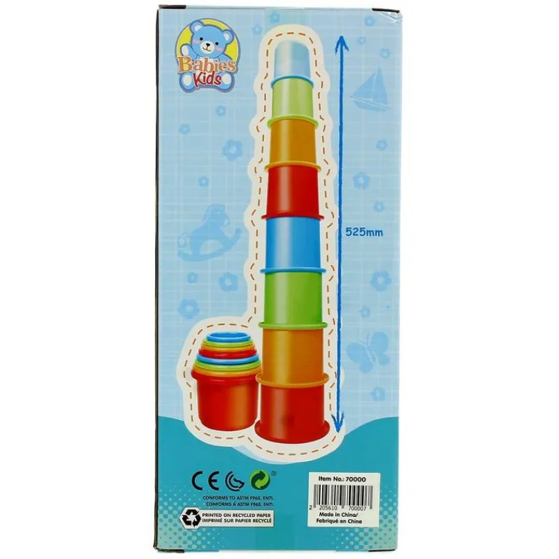 DRIM DISCOUNT Primera Infancia Y Preescolar|Pack Cubos para Apilar