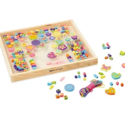 SELECCION DRIM Juegos De Madera|Pack Cuentas de Madera Pulseras