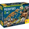 SELECCION DRIM Pack Excavación Dinosaurios Depredadores- Juegos Y Juguetes Educativos