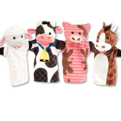 SELECCION DRIM Pack Marioneta Amigos de la Granja- Juegos Y Juguetes De Imitación