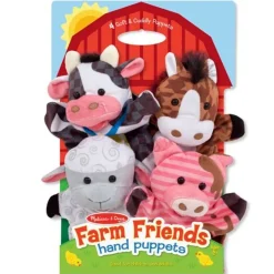 SELECCION DRIM Pack Marioneta Amigos de la Granja- Juegos Y Juguetes De Imitación