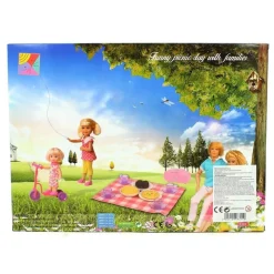 DRIM DISCOUNT Muñecas|Pack Muñecos Defa Lucy Familia de Picnic