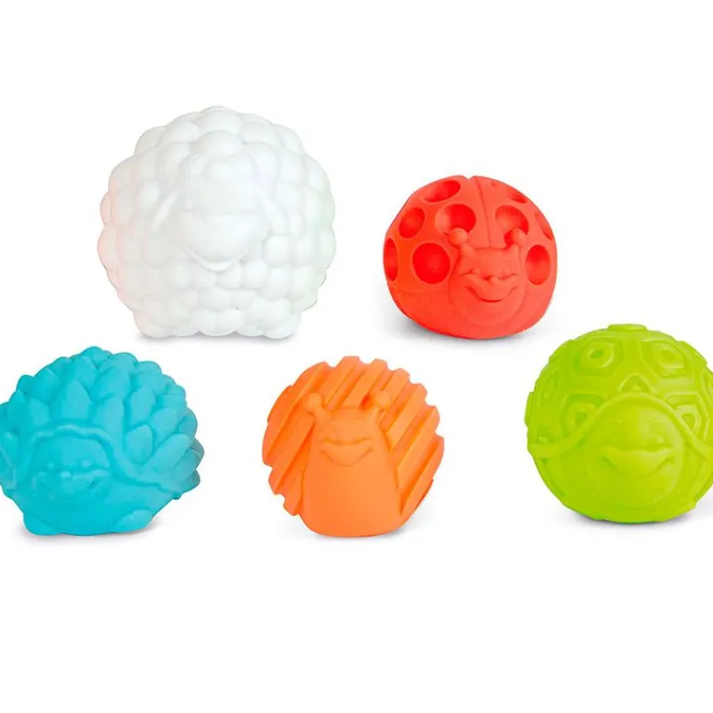 CLEMENTONI Primera Infancia Y Preescolar|Pack Pelotas Sensoriales Animals