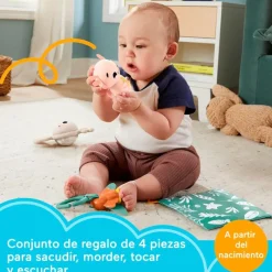 FISHER PRICE Regalos De Nacimiento|Primera Infancia Y Preescolar|Pack Regalo Muchos Sentidos