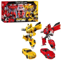DRIM DISCOUNT Figuras Y Figuras De Acción|Pack Robots Transformables