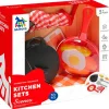 DRIM DISCOUNT Juegos Y Juguetes De Imitación|Pack Sartén con Comida y Utensilios Infantil
