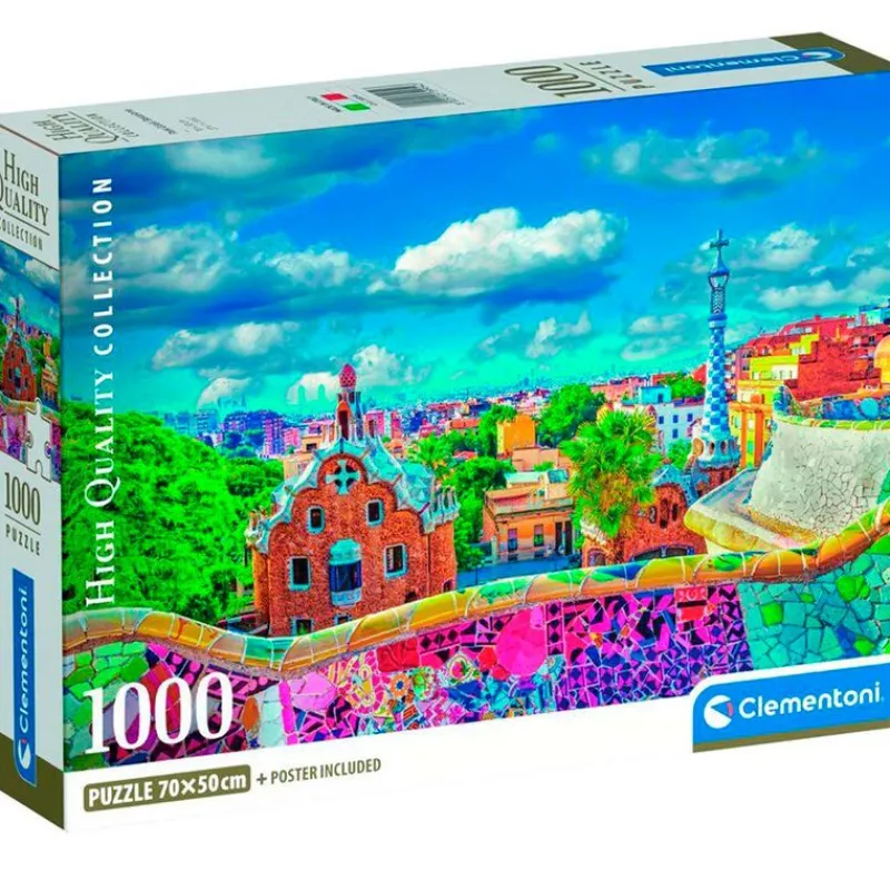 CLEMENTONI Parc Güell Puzzle 1000 Piezas- Puzzles Y Construcciones