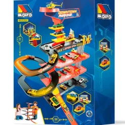 MOLTO Parking 4 Plantas Loop Infantil- Vehículos, Trenes Y Parkings