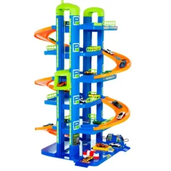 MOLTO Parking Infantil 6 Plantas- Vehículos, Trenes Y Parkings