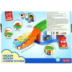 DRIM DISCOUNT Parking Infantil Vroom Vroom- Vehículos, Trenes Y Parkings