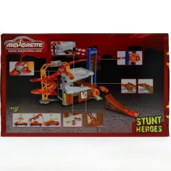 MAJORETTE Parking Stunt Héroes- Vehículos, Trenes Y Parkings