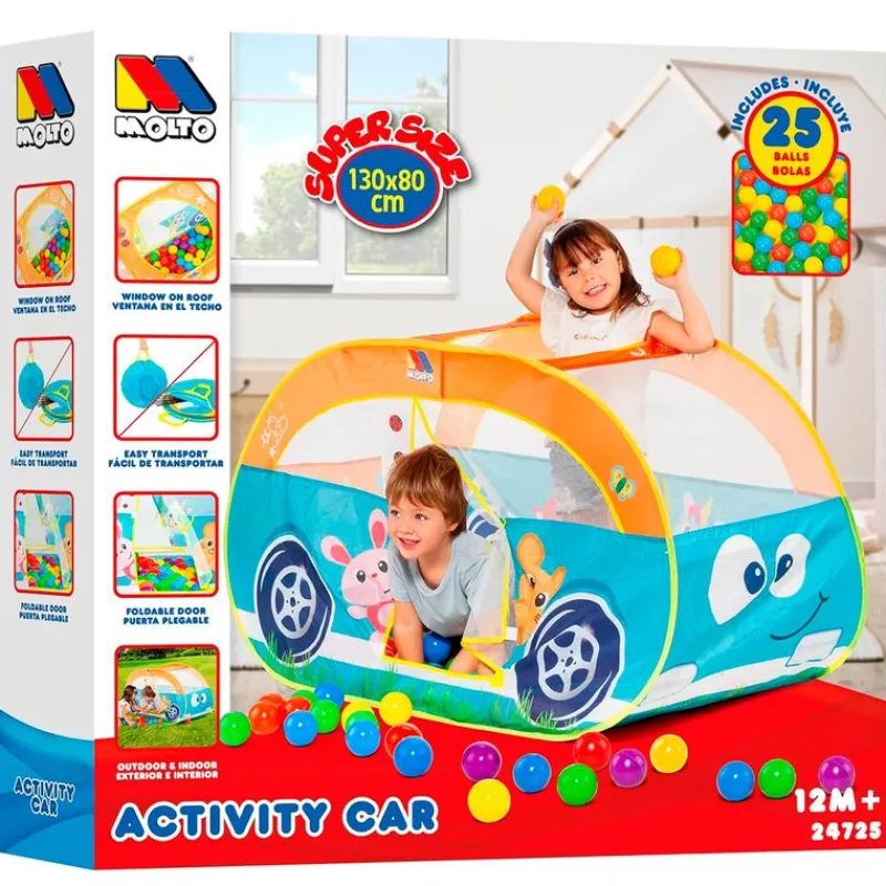 MOLTO Parque Coche con Bolas- Aire Libre