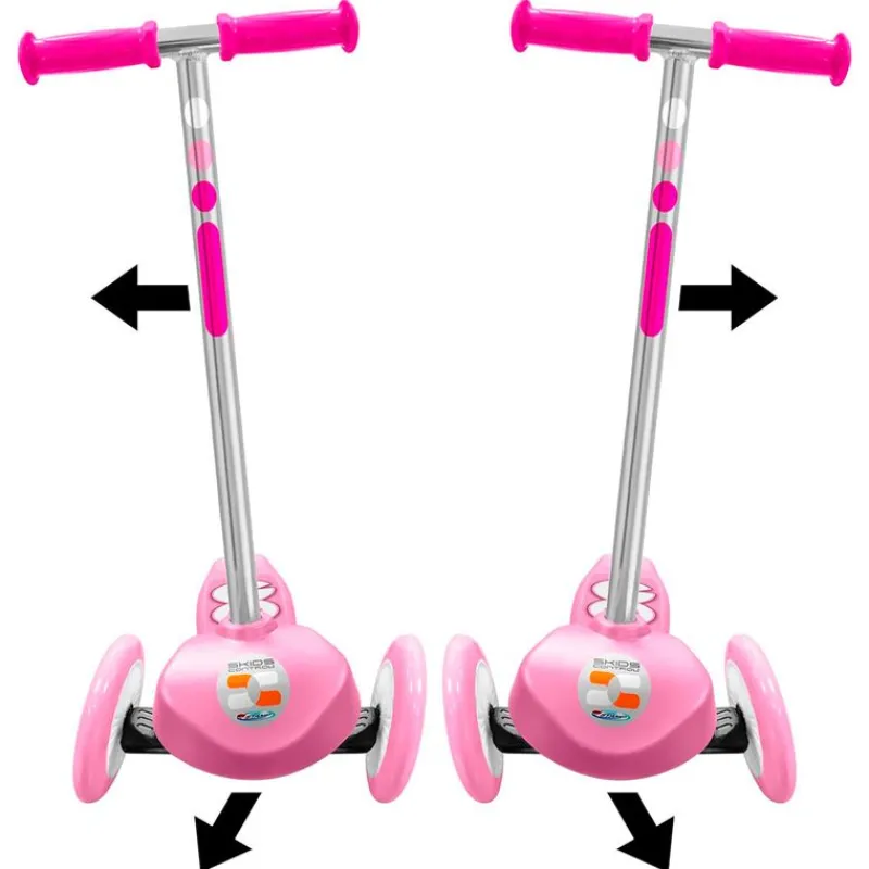 STAMP Patinete 3 Ruedas Flex Rosa- Bicicletas, Correpasillos Y Triciclos