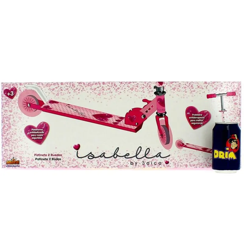 MUÑECAS SAICA Bicicletas, Correpasillos Y Triciclos|Patinete 2 Ruedas Isabella