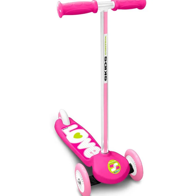 SELECCION DRIM Patinete Flex 3 Ruedas Rosa- Bicicletas, Correpasillos Y Triciclos