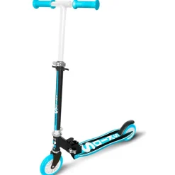 STAMP Patinete Plegable Ergonómico Azul- Bicicletas, Correpasillos Y Triciclos