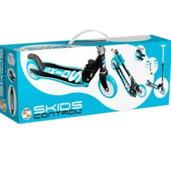 STAMP Patinete Plegable Ergonómico Azul- Bicicletas, Correpasillos Y Triciclos