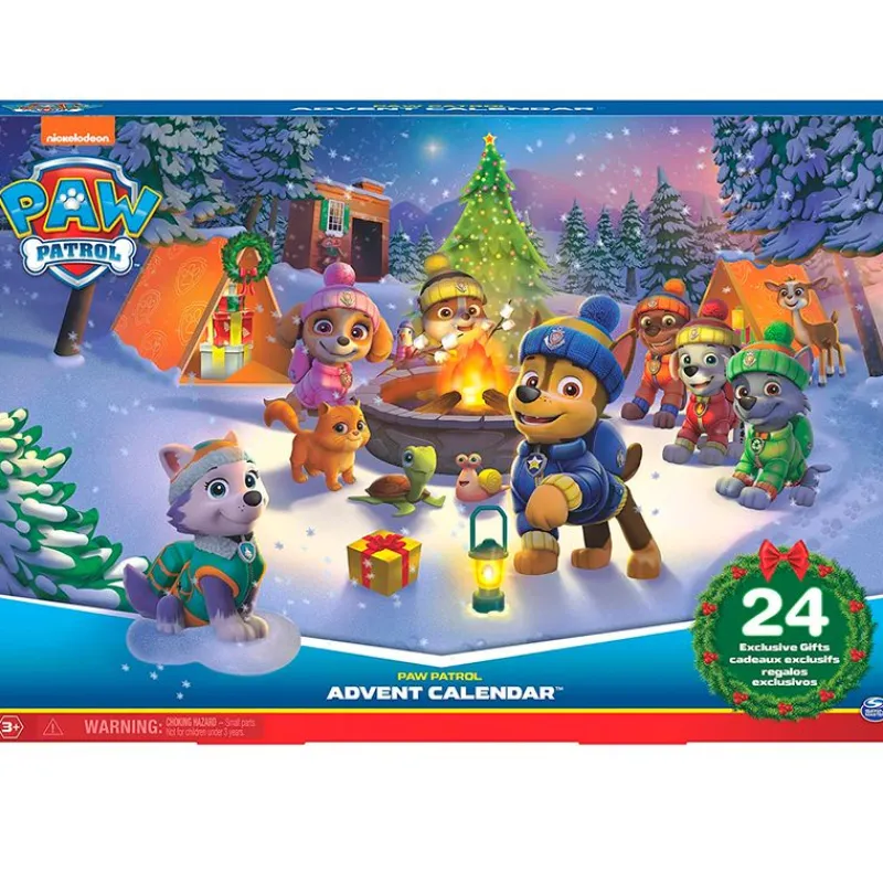 SPIN MASTER Patrulla Canina Calendario de Adviento- Figuras Y Figuras De Acción
