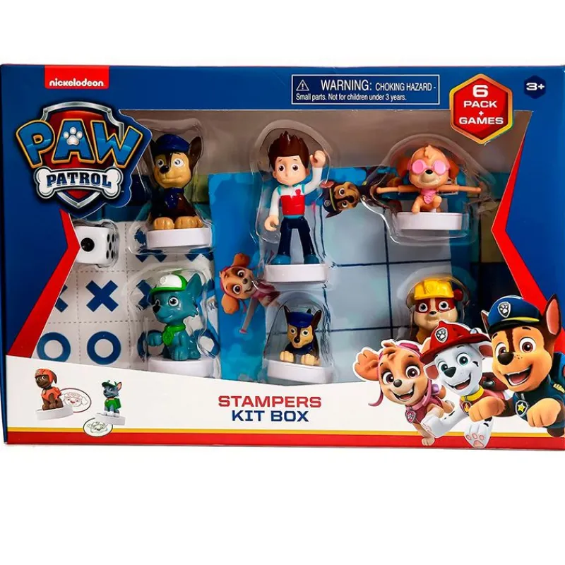 BIZAK Patrulla Canina Juego con Figuras Sello- Figuras Y Figuras De Acción