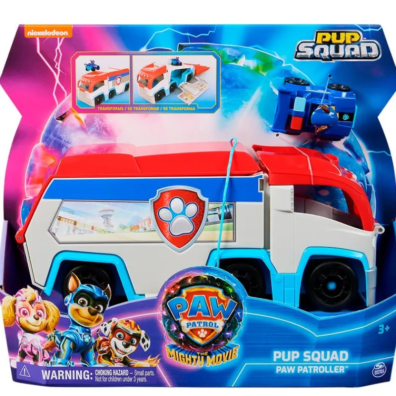 SPIN MASTER Patrulla Canina Mighty Movie Pup Squad Patroller- Figuras Y Figuras De Acción
