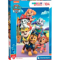 CLEMENTONI Puzzles Y Construcciones|Patrulla Canina Puzzle 104 Piezas