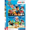 CLEMENTONI Puzzles Y Construcciones|Patrulla Canina Puzzle 2x60 Piezas
