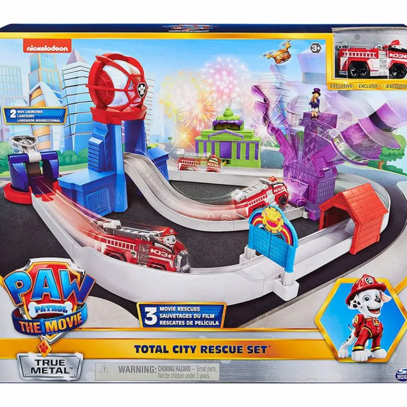 BIZAK Patrulla Canina Set de Rescate Total City Diecast- Vehículos, Trenes Y Parkings