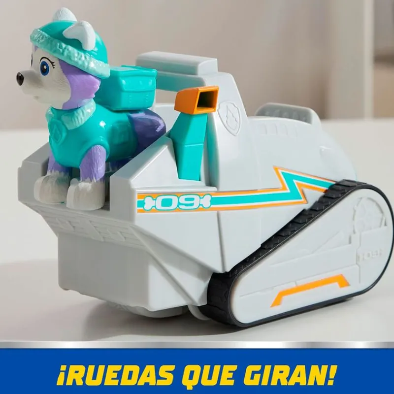 SPIN MASTER Patrulla Canina Vehículo Everest- Figuras Y Figuras De Acción