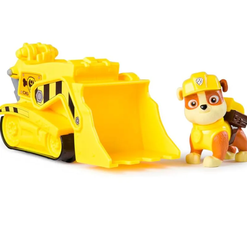 SPIN MASTER Patrulla Canina Vehículo Rubble- Figuras Y Figuras De Acción